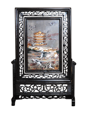 武汉黄鹤楼作品湖北屏风摆件