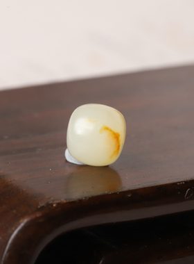 10mm红皮老型珠新疆和田玉籽籽玉圆珠锁骨珠单珠散珠手串手链顶珠