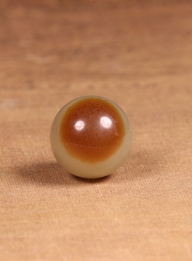 12mm圆珠新疆和田玉且末糖天然和田玉散珠正品玉石珠子DIY手串