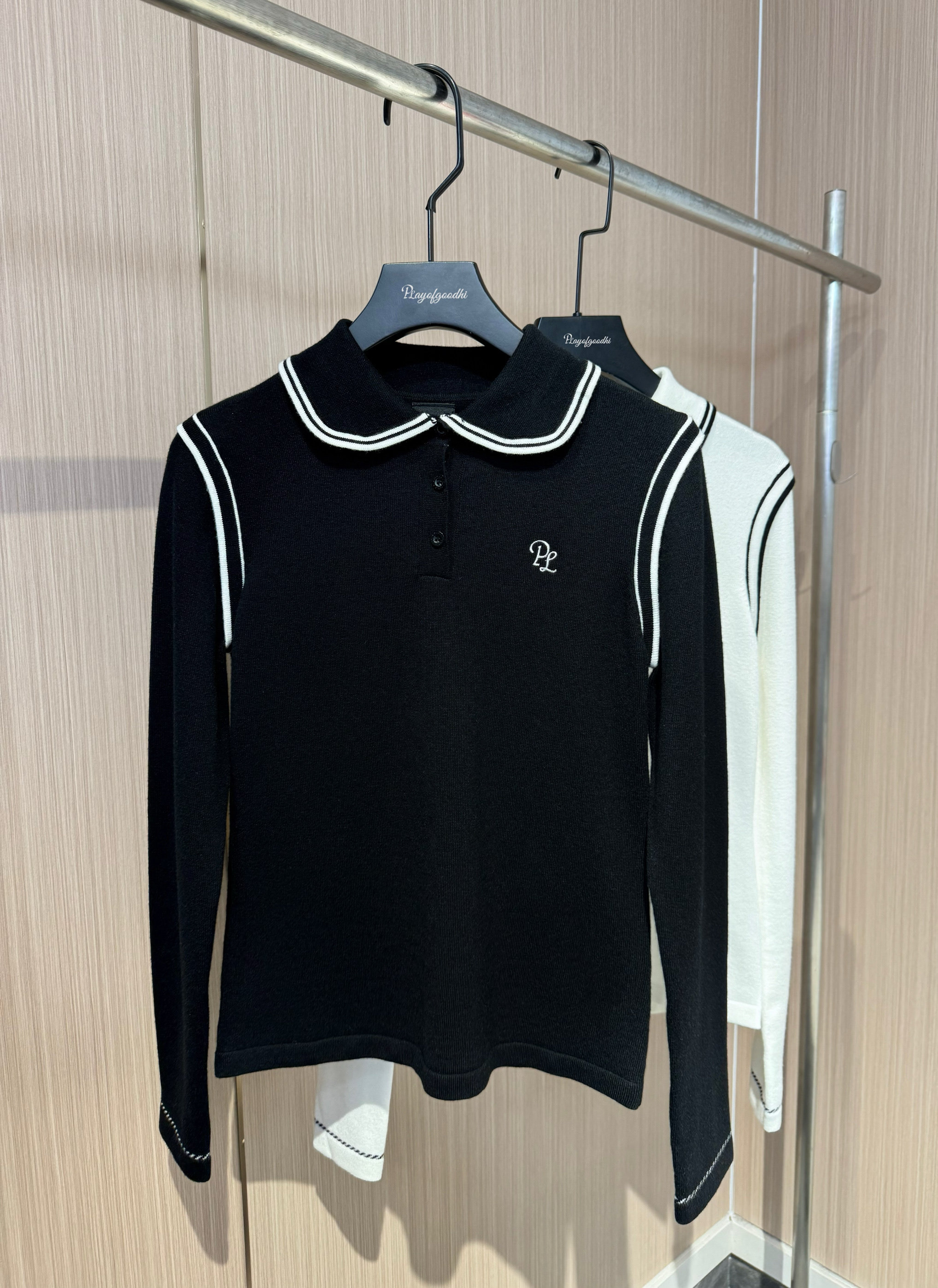 高尔夫服装女秋冬保暖针织高尔夫女款毛衣长袖显瘦高弹高尔夫外套,淘宝优惠券,粉丝福利购,淘宝优惠卷