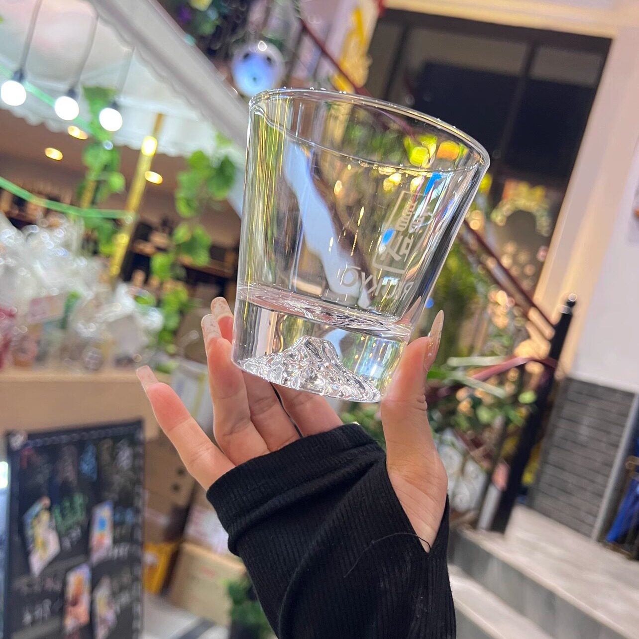 龍叫RYUKO烈洋酒闻香龙叫威士忌轻奢玻璃观雪山古风酒杯酒具水晶