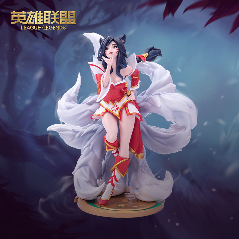 英雄联盟LOL九尾妖狐阿狸狐狸中型雕像收藏手办