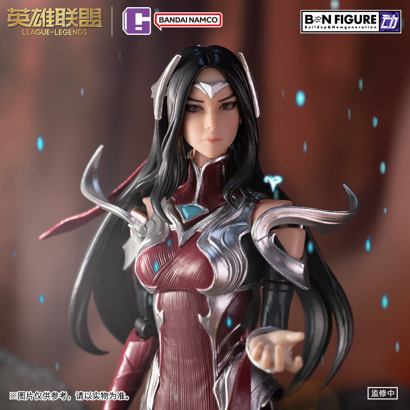 英雄联盟手办英雄联盟LOL万代联名款艾瑞莉娅可动手办人偶摆件游戏周边现货