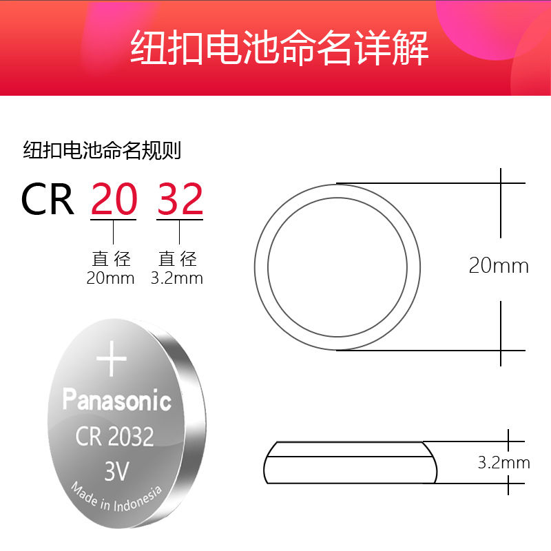 适用东风风光580汽车1.5T钥匙 1.8L原装遥控器电子CR2032纽扣电池-图0