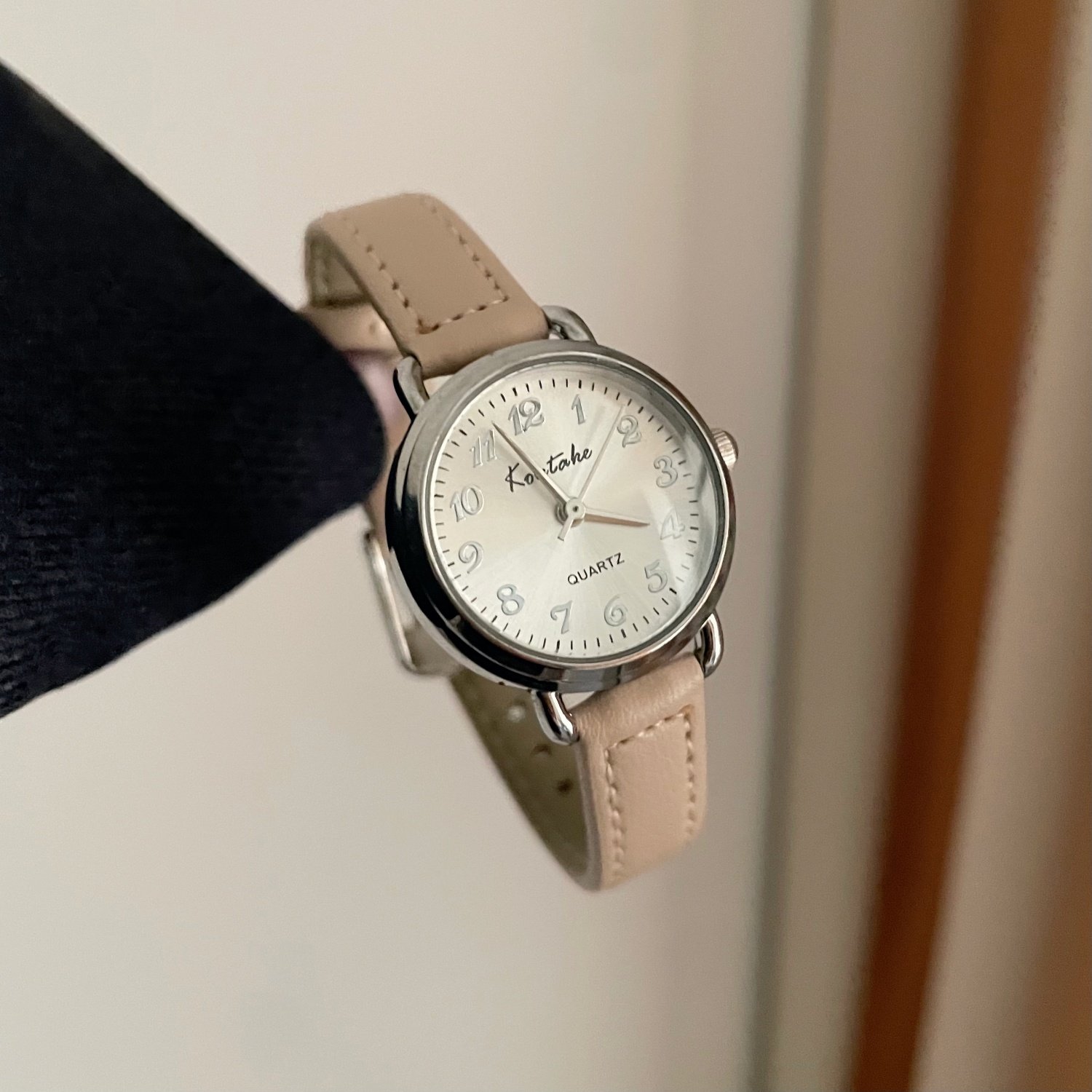 指针式学生考试手表女款初高中生简约高颜值电子石英表看时间专用,淘宝优惠券,粉丝福利购,淘宝优惠卷