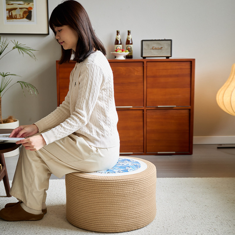 客厅大草哪吒蒲团坐垫地上坐墩榻榻米打坐禅修专用垫懒人跪拜家用