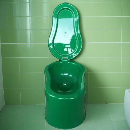 装修临时塑料大号马桶蹲便器简易坐便器工地专用非一次性蹲坑防臭 - 图2