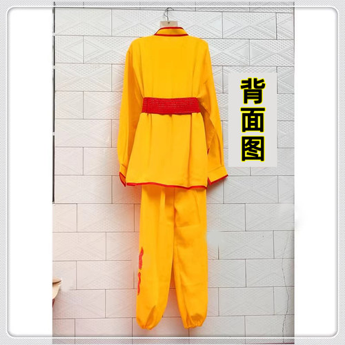 男士锣鼓衣服打鼓服饰中老年秧歌舞蹈服装东北扭秧歌演出腰鼓衣服 - 图3