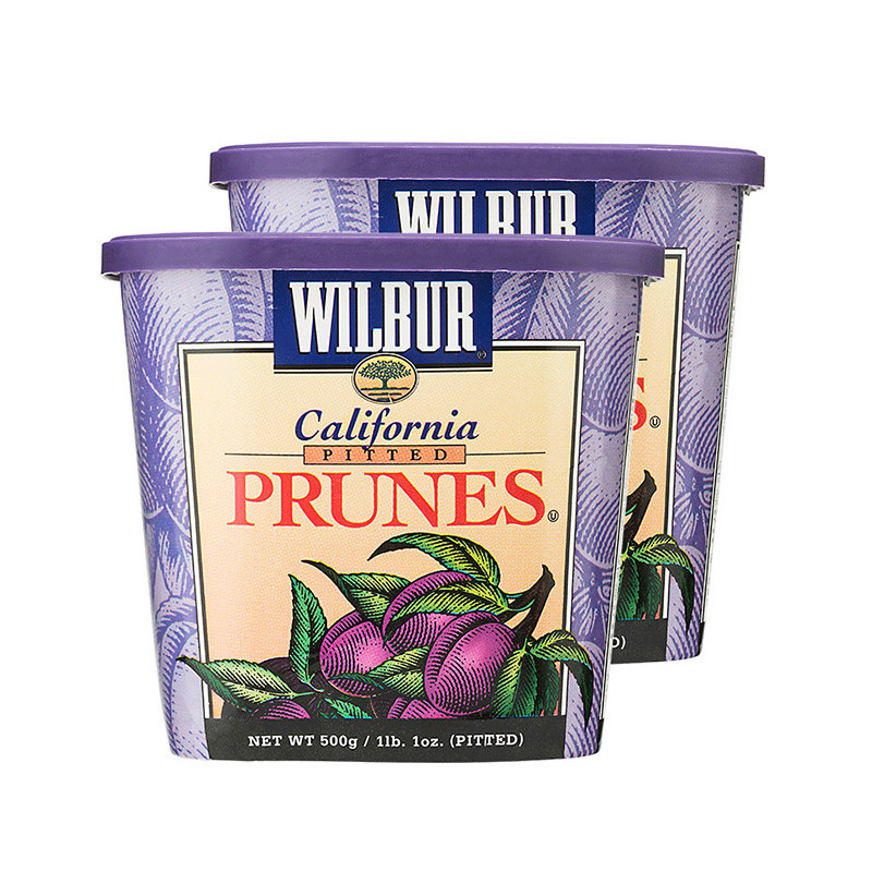 麦德龙美国进口Wilbur去核西梅干500g*2蜜饯果干果脯酸甜梅零脂肪