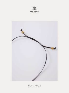 Q姐 设计师系列“流苏串”天然石项链 28S009