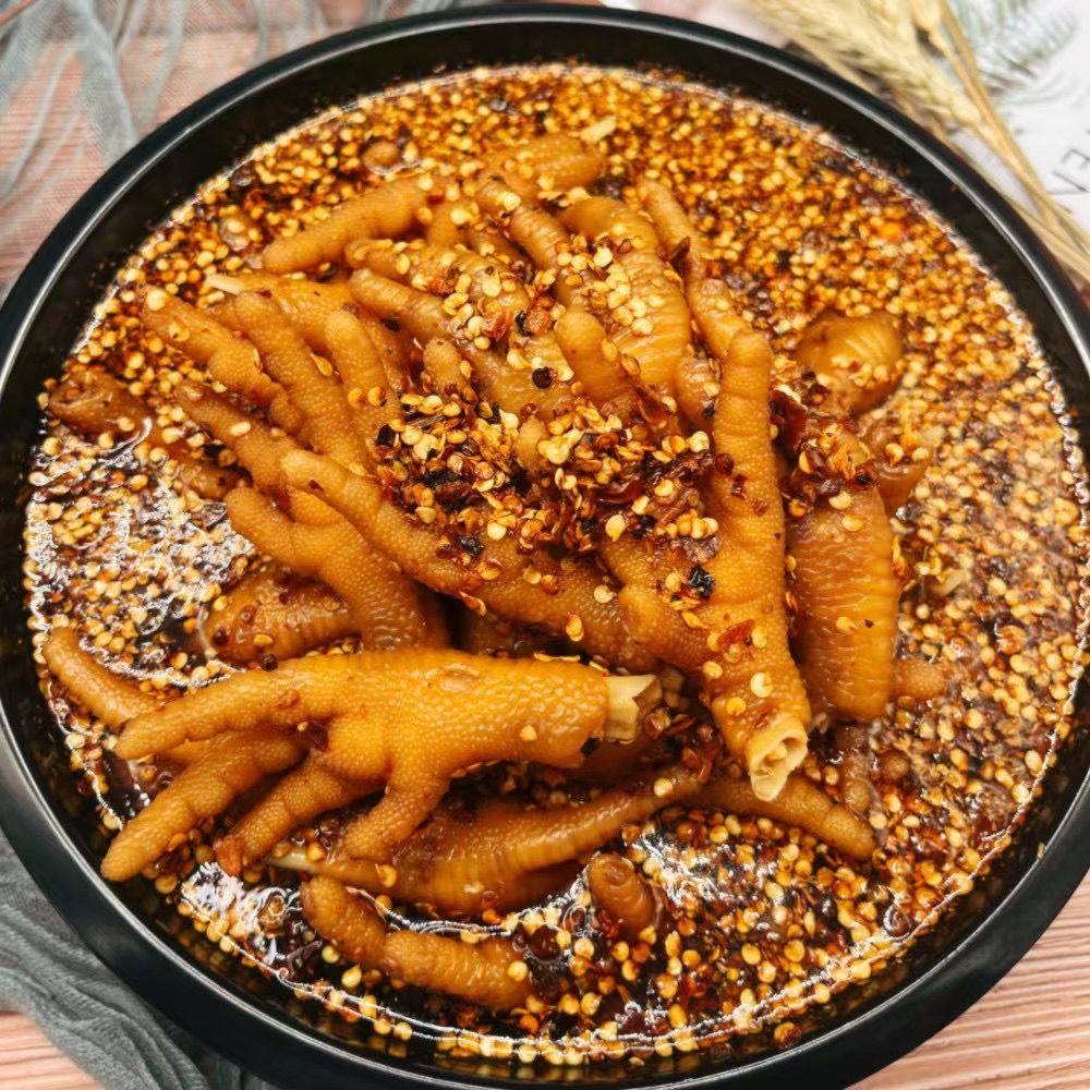 云南特产思茅二中鸡脚桶装带骨糊辣子有骨鸡爪麻辣特辣鸡翅尖鸡脚,淘宝优惠券,粉丝福利购,淘宝优惠卷