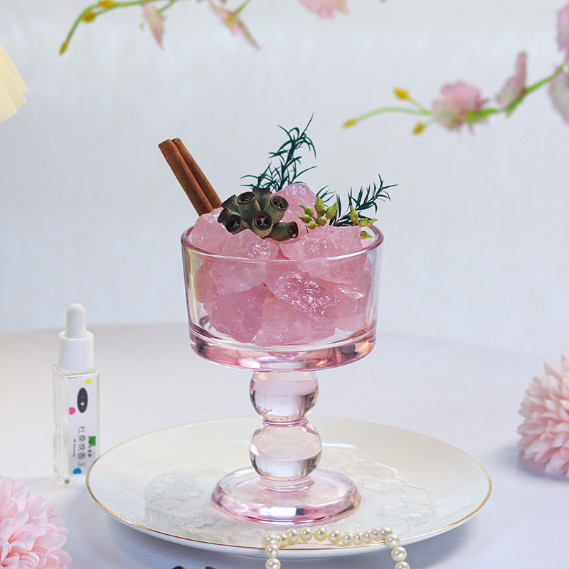 「樱花粉黛」扩香石香薰摆件卧室内家用无火精油香氛香薰晶石礼盒,淘宝优惠券,粉丝福利购,淘宝优惠卷