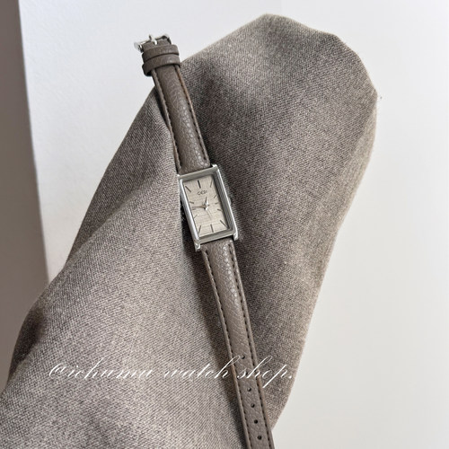 初目iChumu手表女高级感皮带表方形石英表极简风女士女款2025新款 - 图0