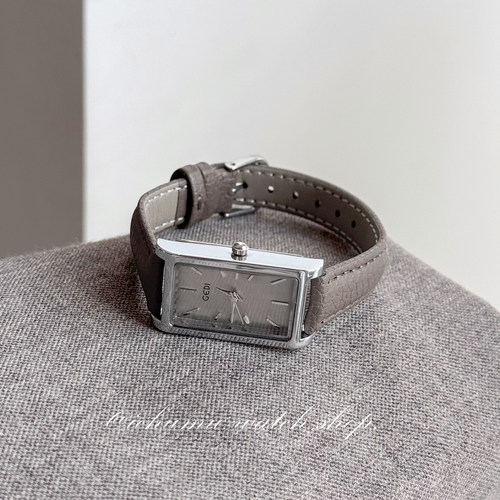 初目iChumu手表女高级感皮带表方形石英表极简风女士女款2025新款 - 图1