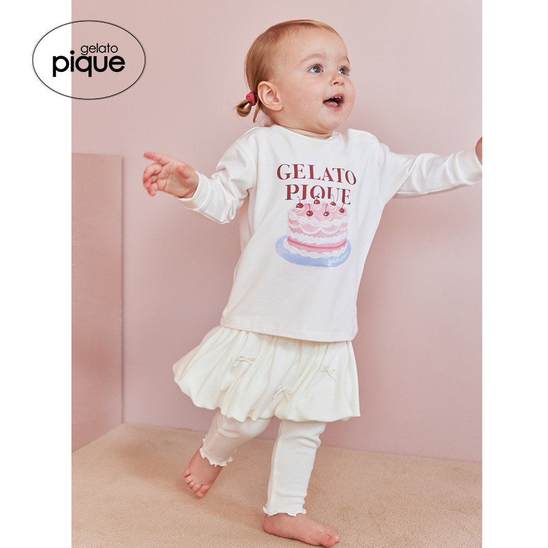 gelato pique25秋冬新品婴童睡衣万圣节蛋糕长袖T恤PBCT254499,淘宝优惠券,粉丝福利购,淘宝优惠卷