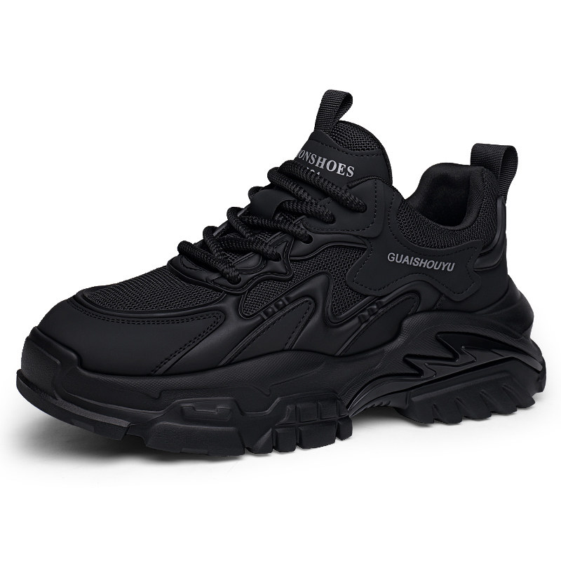 男鞋2026年春季新款潮流休闲跑步运动鞋子男士厚底百搭增高老爹鞋,淘宝优惠券,粉丝福利购,淘宝优惠卷