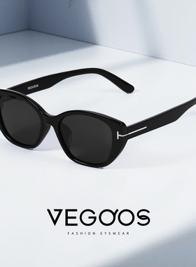 【】威古氏猫眼墨镜女款高级感防晒防紫外线男女新款太阳眼镜