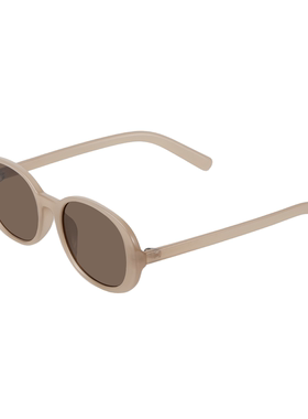 椭圆窄框墨镜女款高级感新款偏光防紫外线太阳眼镜