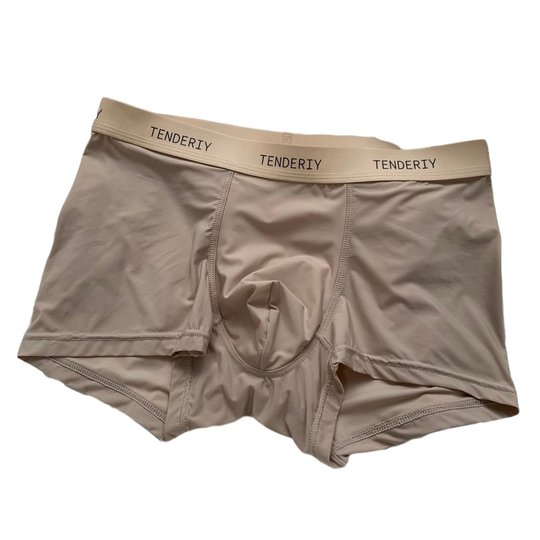 Ropa interior fina, transpirable y antibacteriana de verano sin costuras de seda helada para hombre