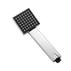 Old-fashioned shower head hotel bathroom special household plastic square shower handheld bath single shower head