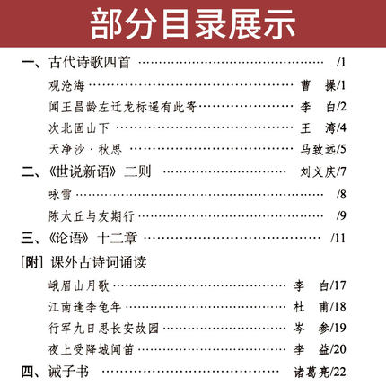 2023年新版初中文言文译注及赏析人教版初中中考语文古诗文文言文辅导资料语文工具书初中古诗文解析中考文言文全解初中古诗文赏析-图2