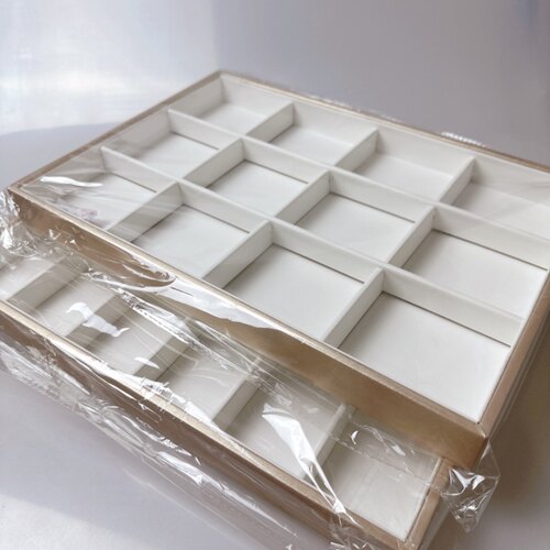 珠宝首饰看货盘饰品收纳盒戒指项链展示托盘摆摊道具手镯展示盘 - 图1