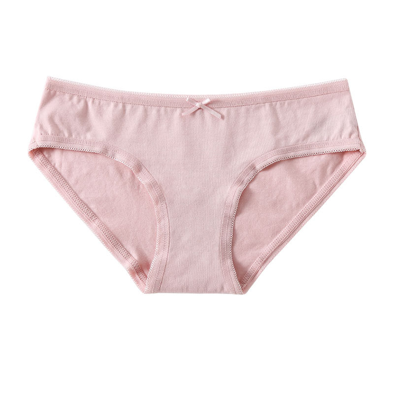 4条装女士内裤女纯棉低腰少女日系学生短裤无痕性感蕾丝三角裤头,淘宝优惠券,粉丝福利购,淘宝优惠卷