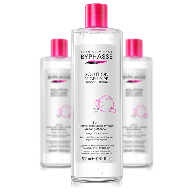 byphasse蓓昂丝斯温和3支卸妆水 BYPHASSE海外卸妆