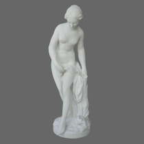 Bath woman plaster statue like bath woman full body plaster Head of fine art teaching aids Sculpture Large Size Painting Room Ostyle Pendulum