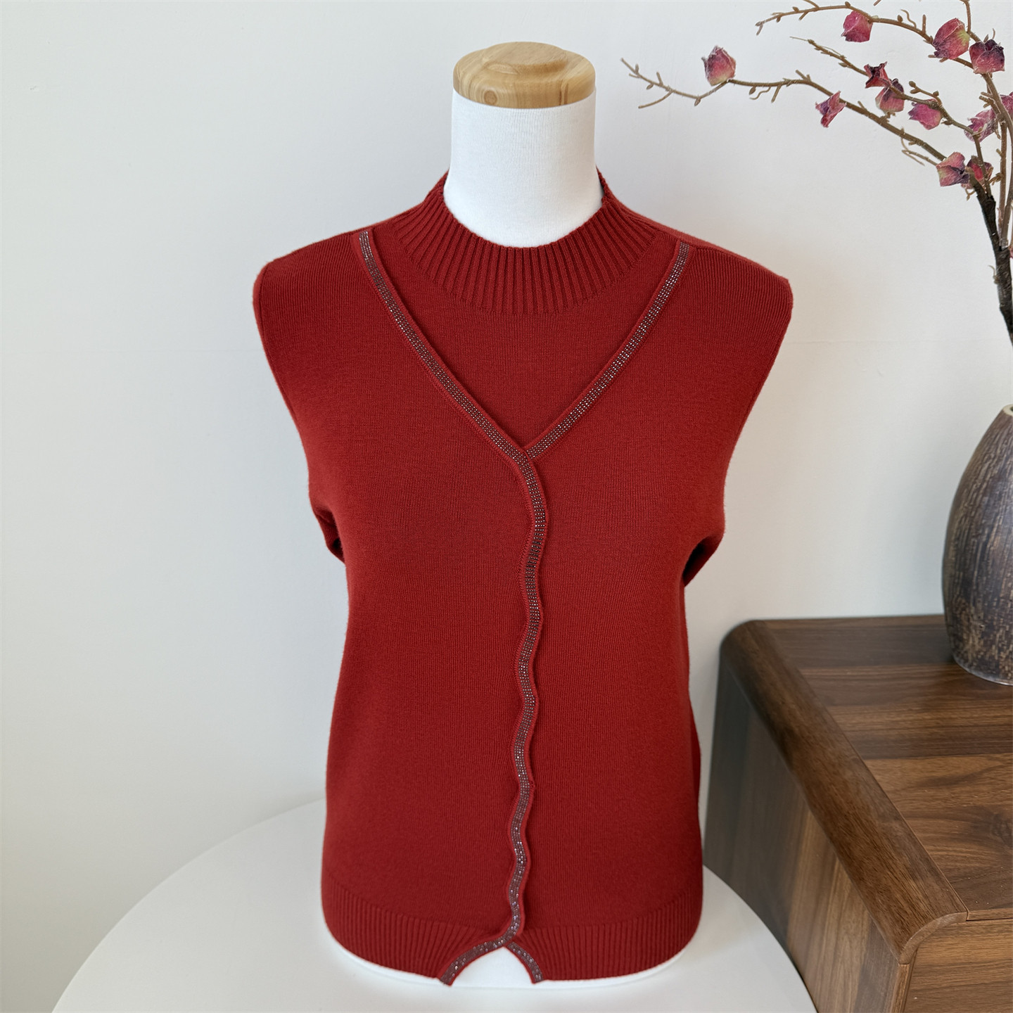 时尚妈妈洋气秋装长袖毛衣上衣中年妇女针织衫中老年女秋冬打底衫,淘宝优惠券,粉丝福利购,淘宝优惠卷