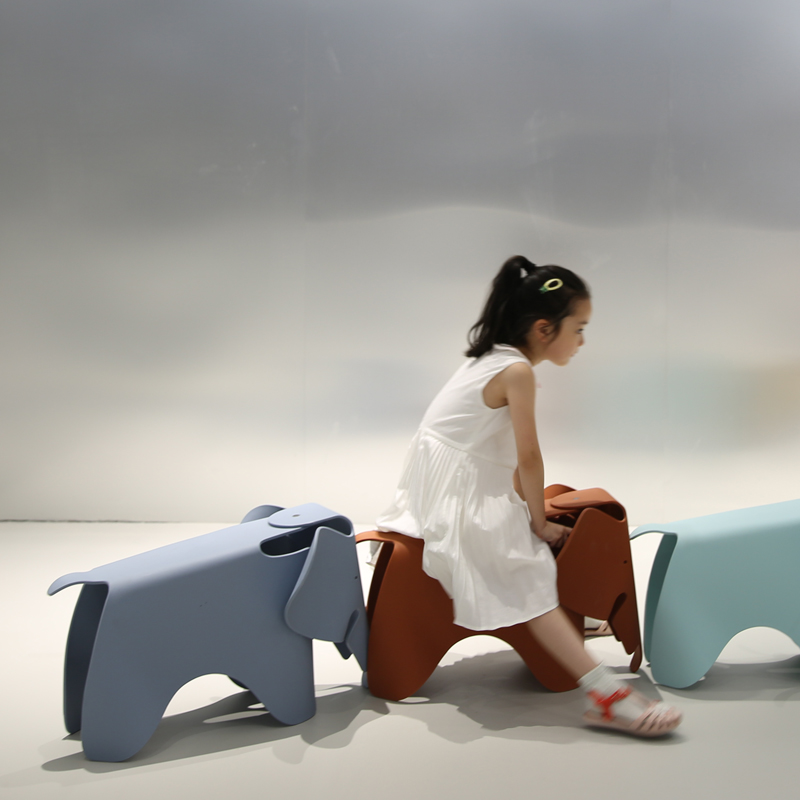 北歐風丹麥Elephant大象小象可愛幼兒園兒童玩具椅寶寶小椅