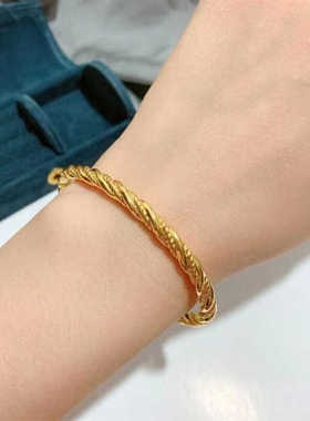 手镯玖鸣纯银好看韩版女