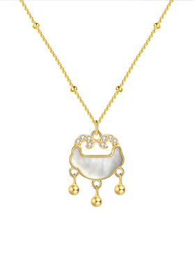 玖鸣银银项链女喜欢好看满意