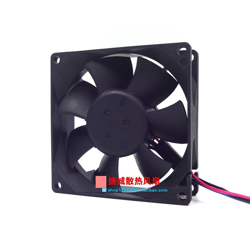 台达 AUB0824VH 8025 DC24V 0.21A 8CM 3线 变频器 机箱散热风扇 - 图2