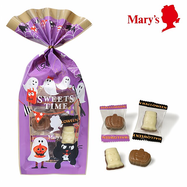 New Japan Mary Halloween Mary s limited white popping candy chocolate chip cookie gift box