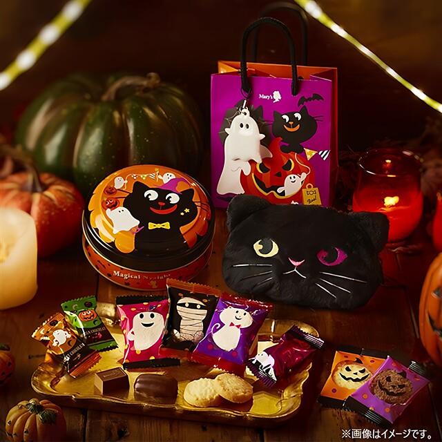 New Japan Mary Halloween Mary s limited white popping candy chocolate chip cookie gift box