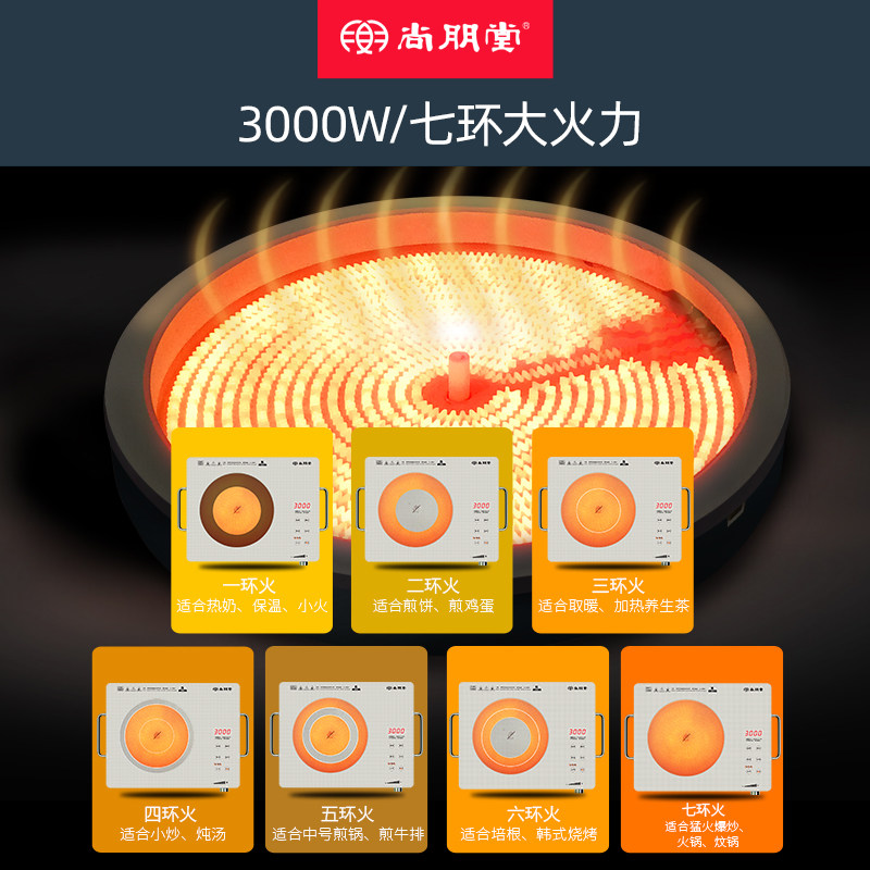 尚朋堂st3006家用台式3000w面板 尚朋堂家批电磁炉/陶炉