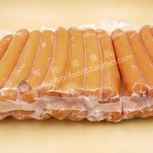 荷美尔惠选鸡肉脆皮热狗肠1kg法兰克福约25根长14.5cm烘焙家用 - 图2