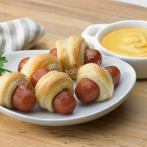 帕家小镇Parnelle香肠德式原味热狗爆浆芝士波波肠烤肠早餐肠商用 - 图2