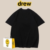 Drew Smile Smile Short -sleed t -Fork House House High Street 2022 Летняя европейская и американская прилив Джастин Бибер.