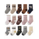 ຖົງຕີນເດັກນ້ອຍ 5 ຄູ່ Antibacterial Boneless Cartoon Spring and Autumn Style Thin