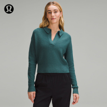 Lady Collaed wool blend to lead the sweater -- lululemon -- LW3HJNS