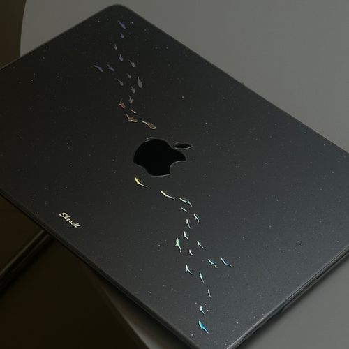 Shesell「锦鲤」满天星镭射Macbook保护壳保护套13寸M4air防划防刮pro硬壳14寸国风 - 图3