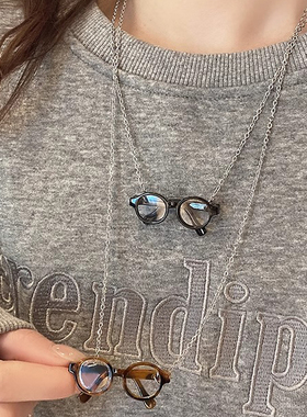 百搭高级感长款卫衣链配饰