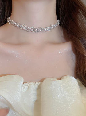 优雅精致甜美珍珠项链女时尚