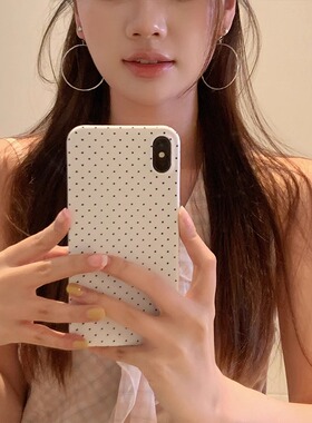 韩系ins风后挂式大素圈耳环耳扣
