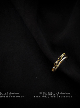 小王冠blingbling锆石戒指