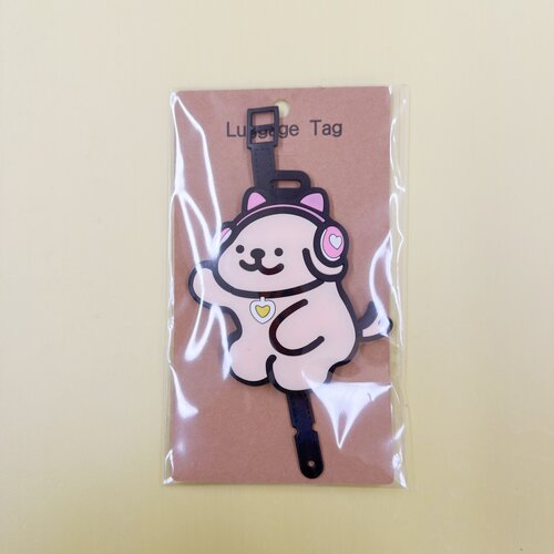 可爱卡通行李牌旅行箱吊牌托运防丢识别牌创意个性箱包挂件 - 图2