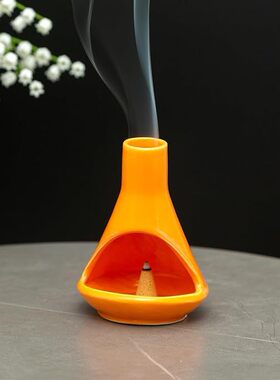 陶瓷香炉圣檀木香炉锥香香炉工艺品香薰炉 palo santo holder香薰