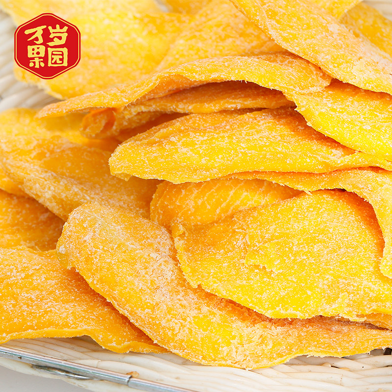 万岁果园当季新鲜红薯干草莓芒果干 万岁果园食品芒果干